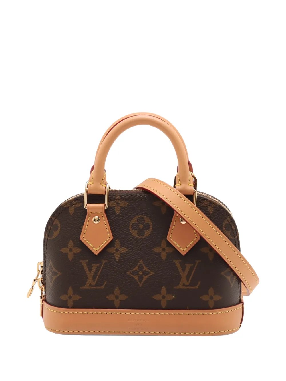 2021-2026 Monogram Nano Alma satchel