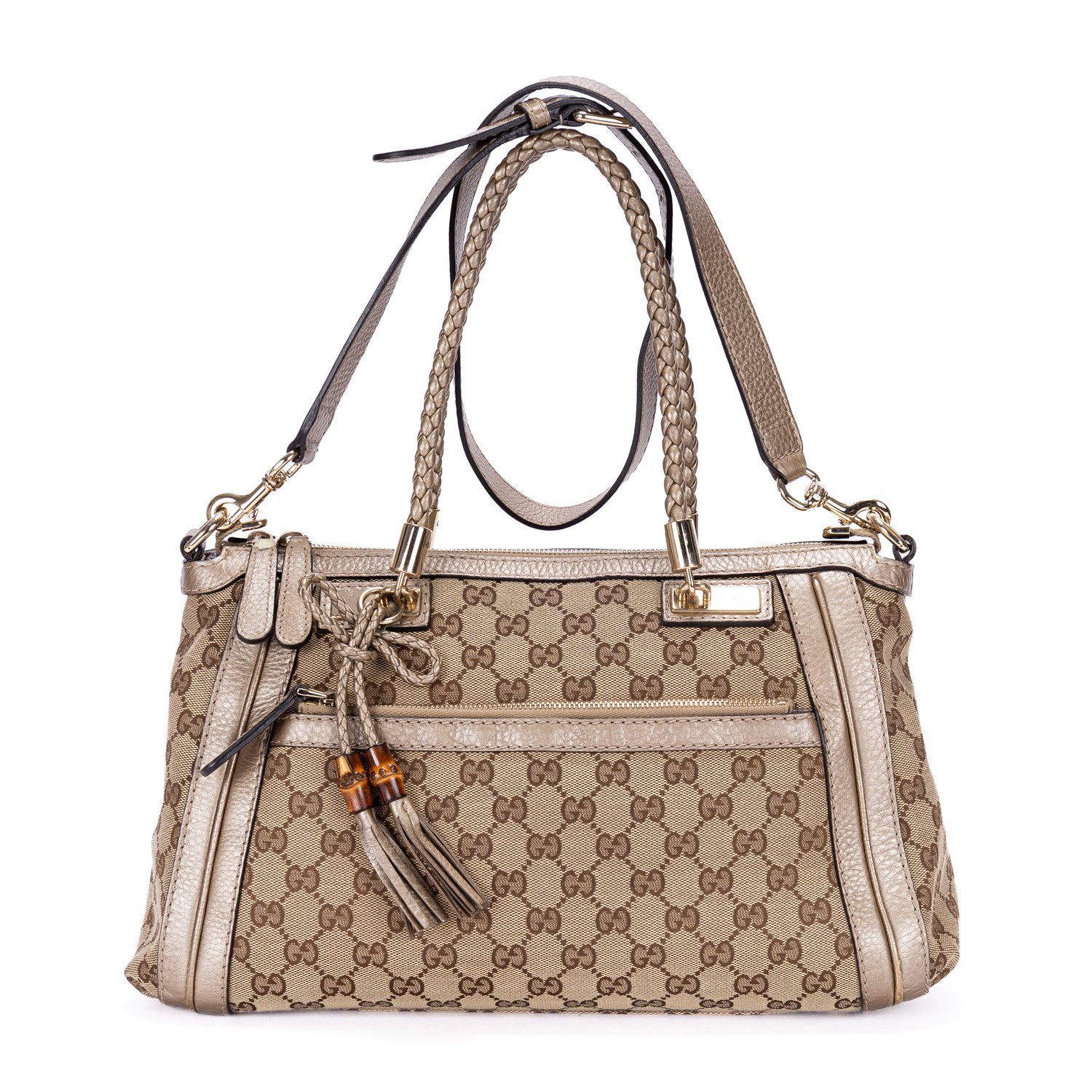 Bella leather handbag