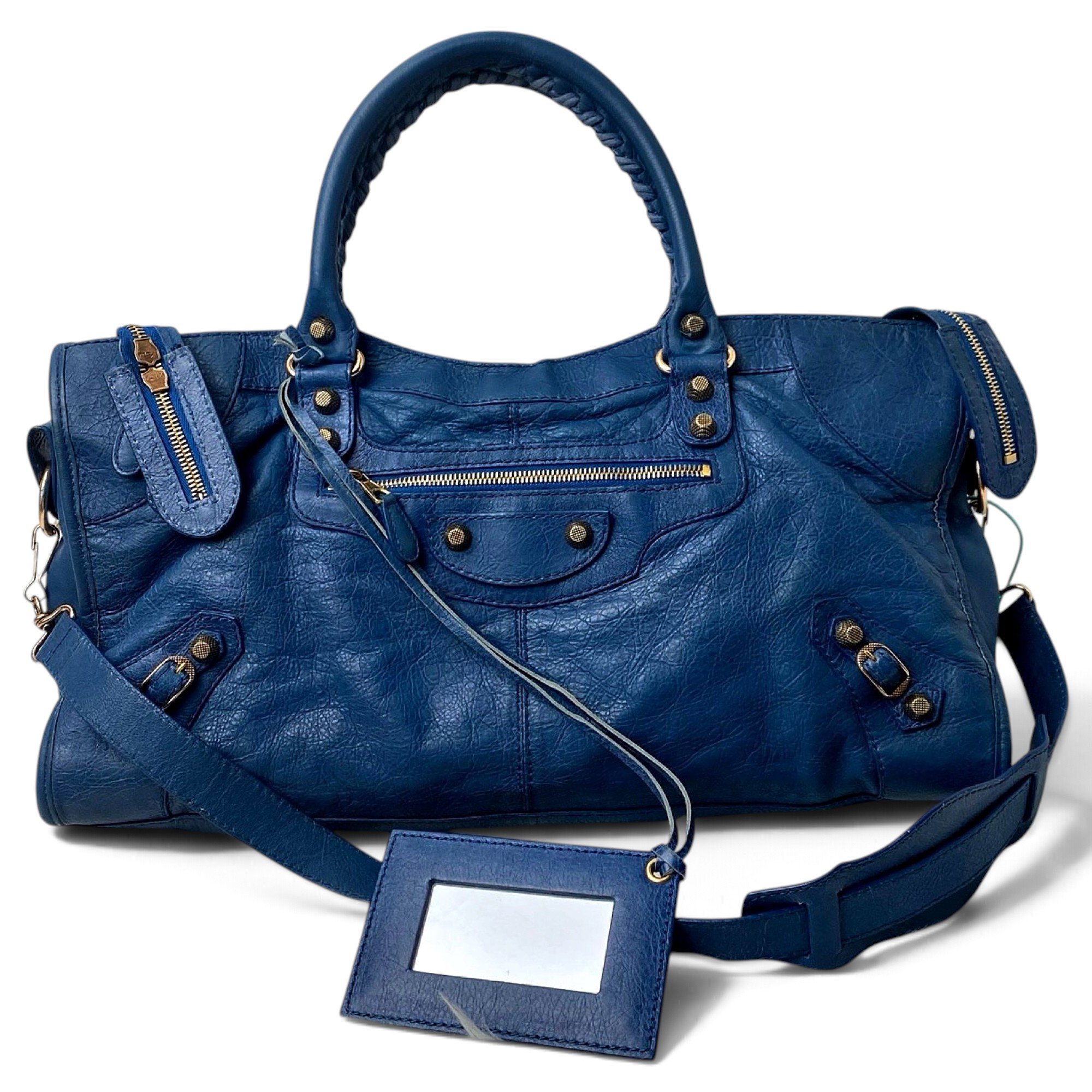 Balenciaga City leather handbag
