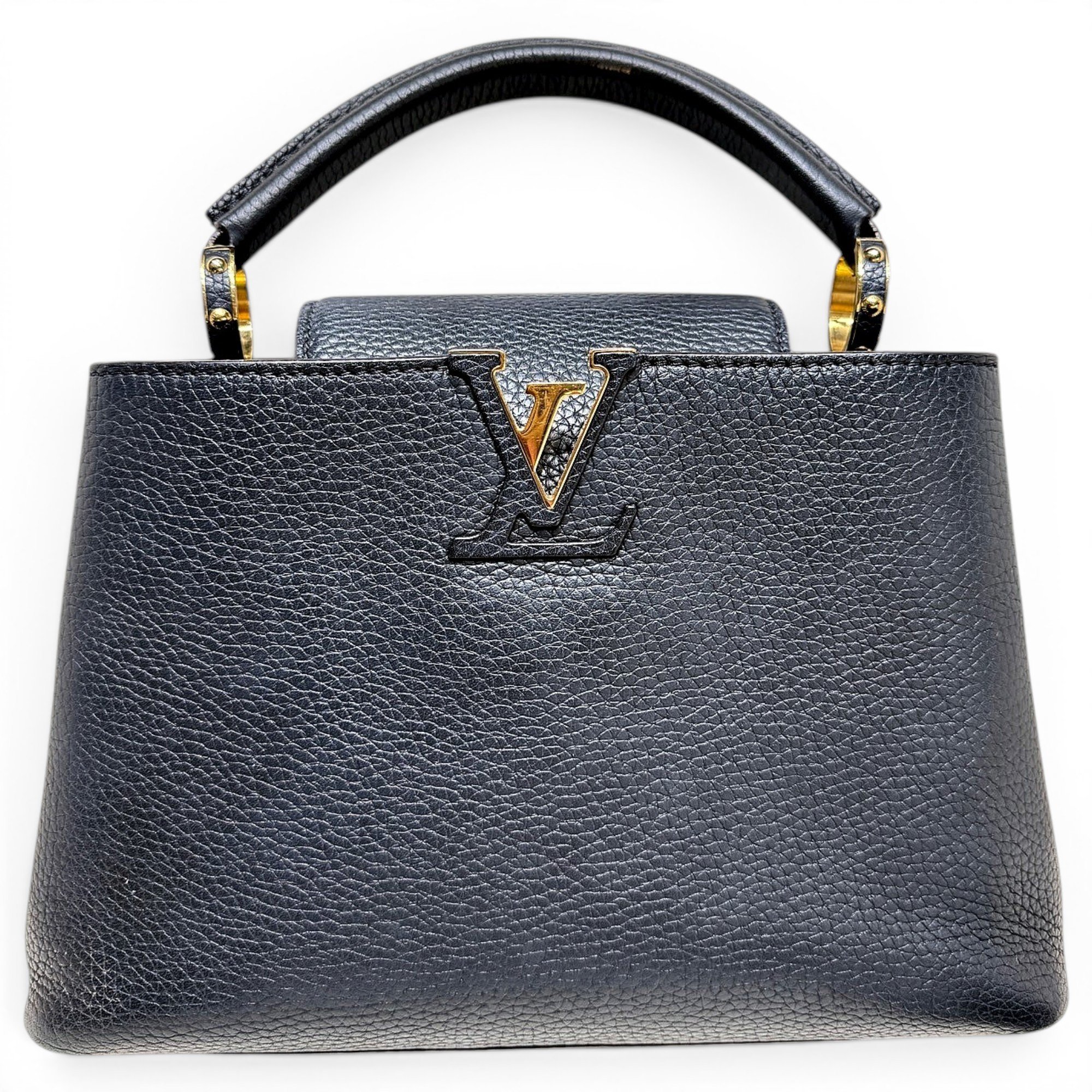 Capucines leather handbag