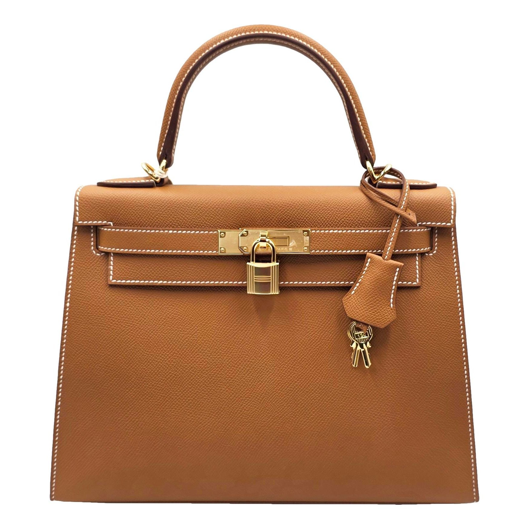 Hermes Kelly 28 leather handbag