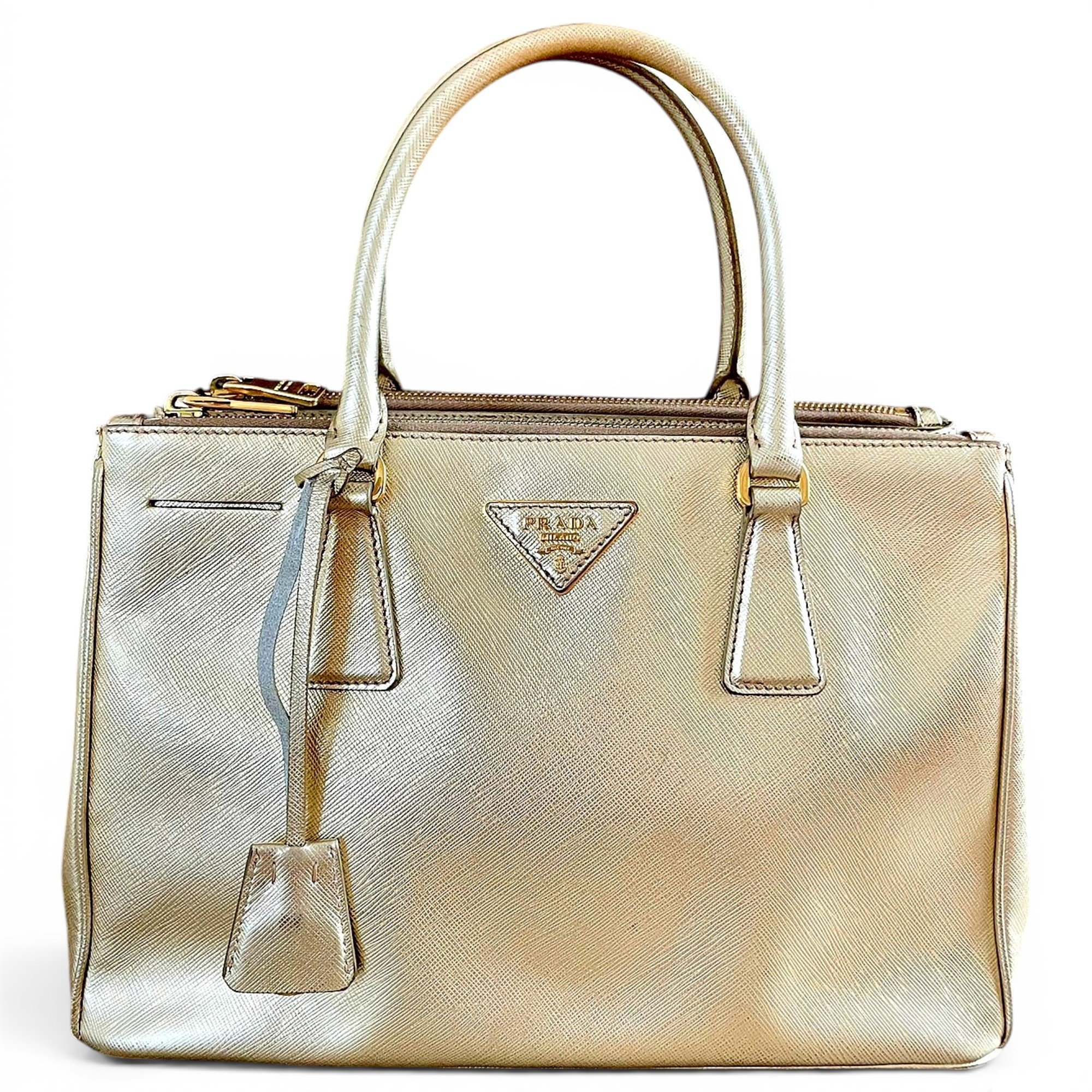 Galleria leather handbag