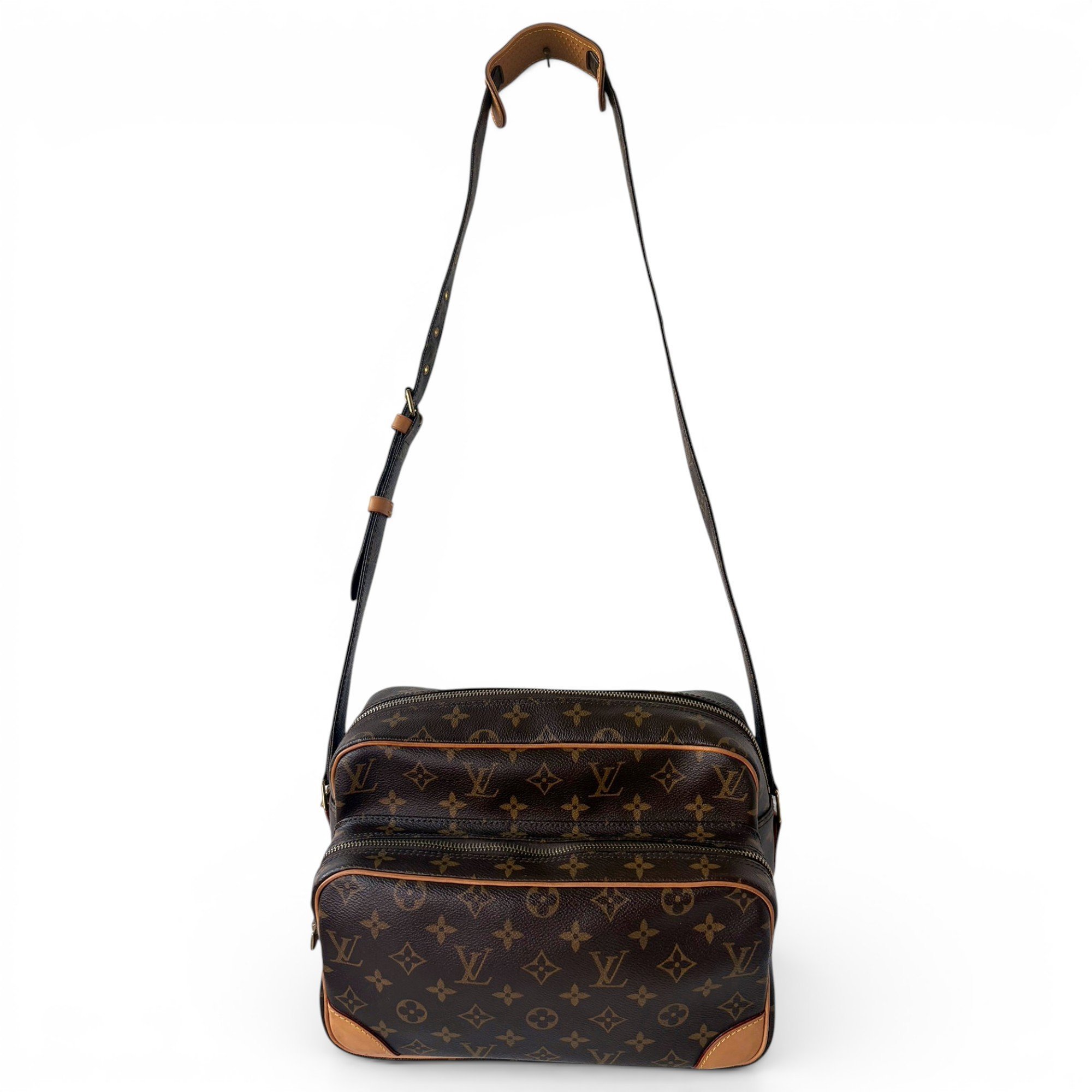 Nile cloth crossbody bag