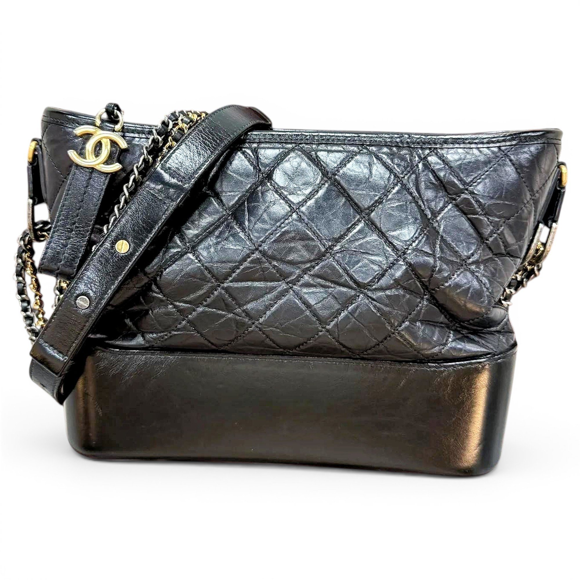 Gabrielle pony-style calfskin handbag