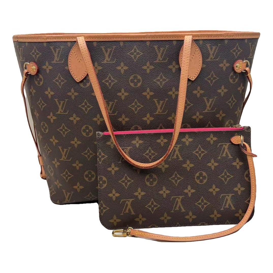 Neverfull leather handbag