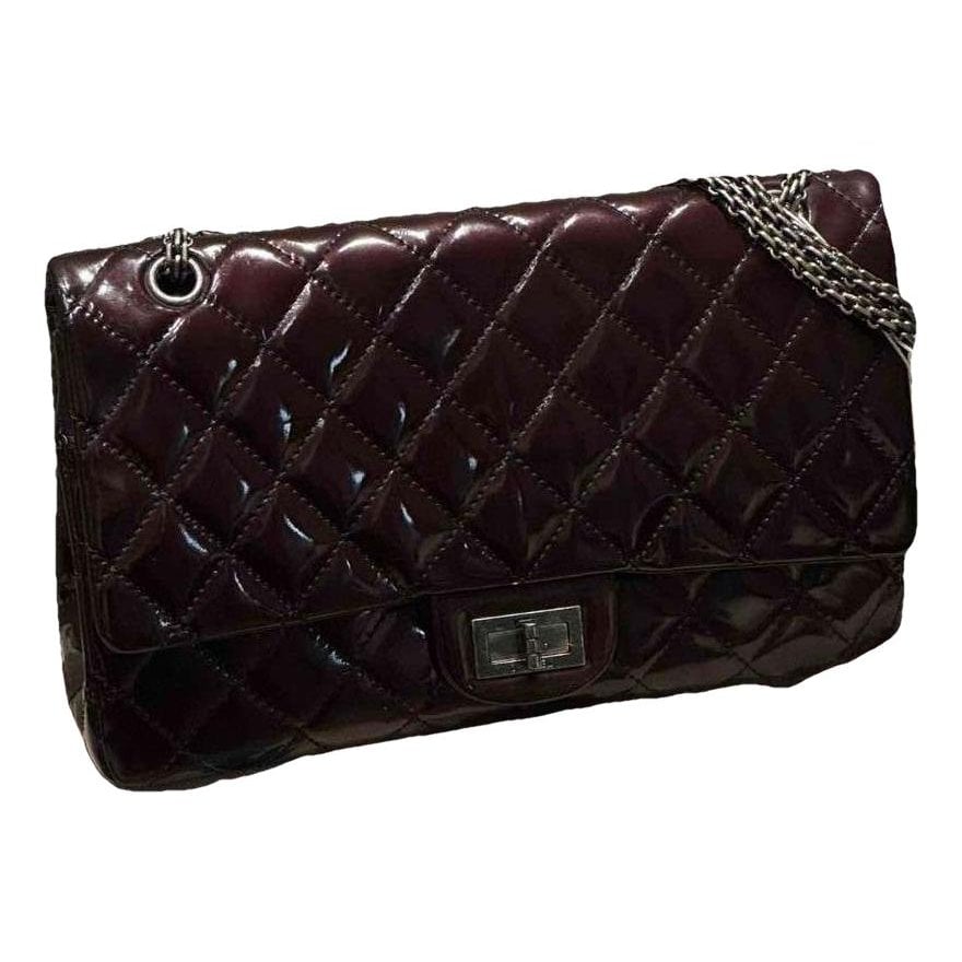 Chanel 2.55 patent leather crossbody bag