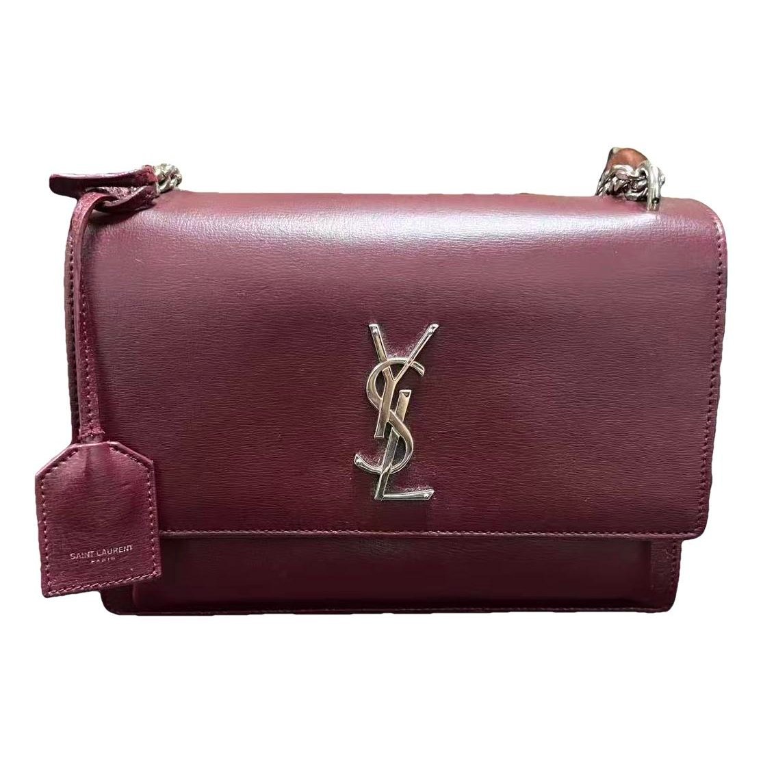 Sunset leather crossbody bag