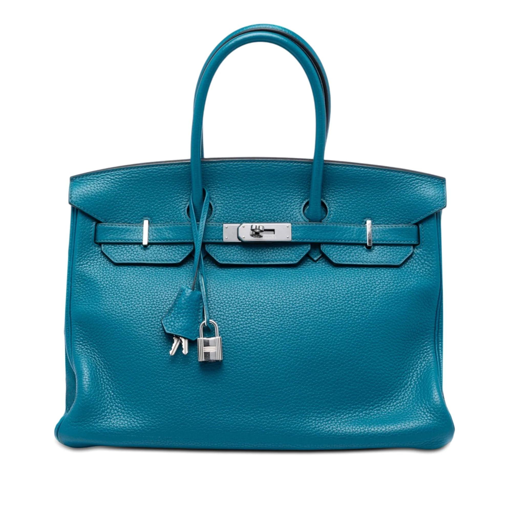 Birkin Shoulder pony-style calfskin handbag
