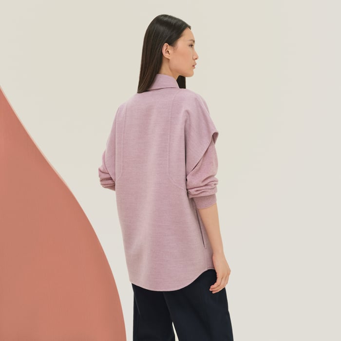 Rose Pâle Sleeveless Jacket