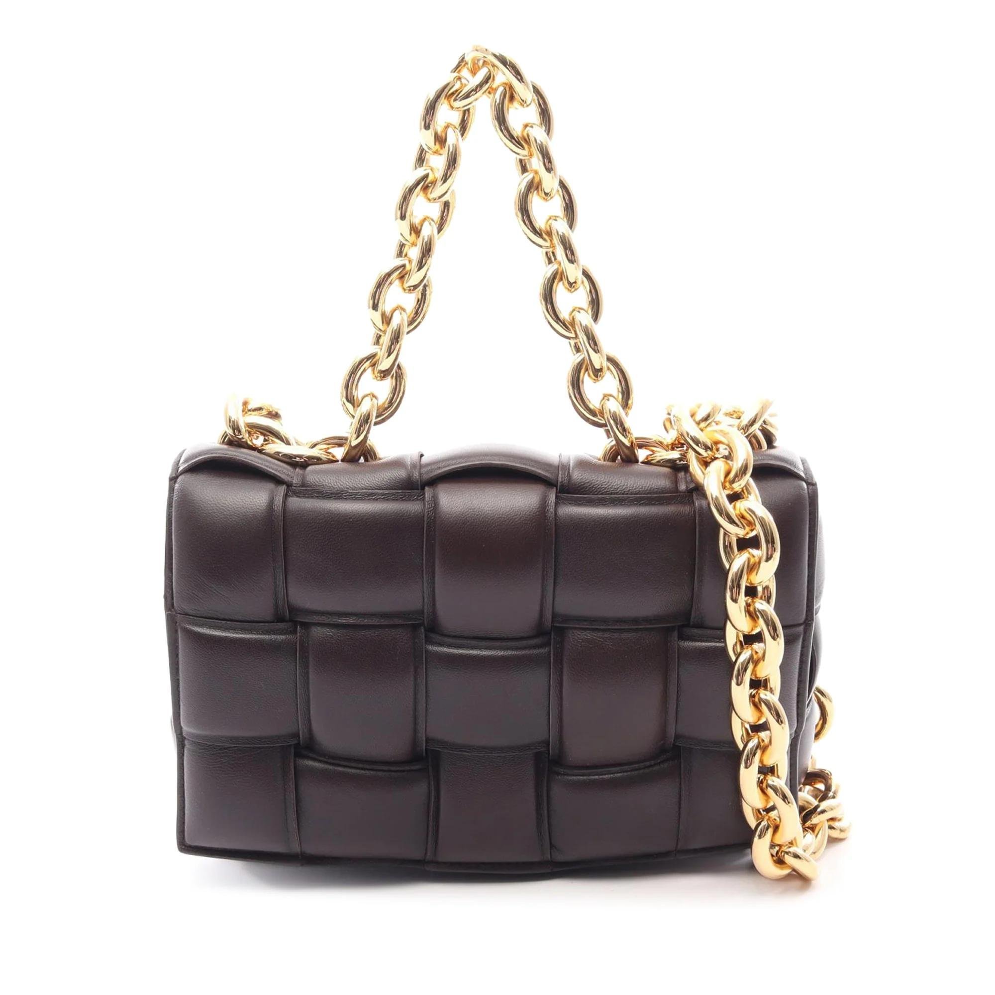 Chain Cassette leather handbag