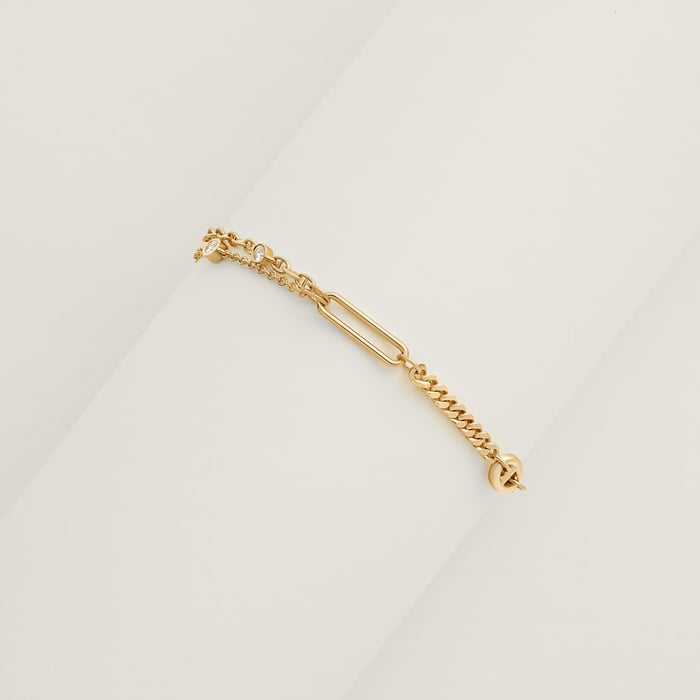 Sans Coloris Chaine d'Ancre Chaos Nano Bracelet