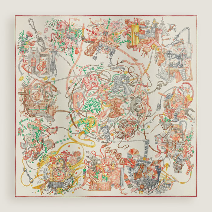 Le Monde d'Hermès Shawl 140