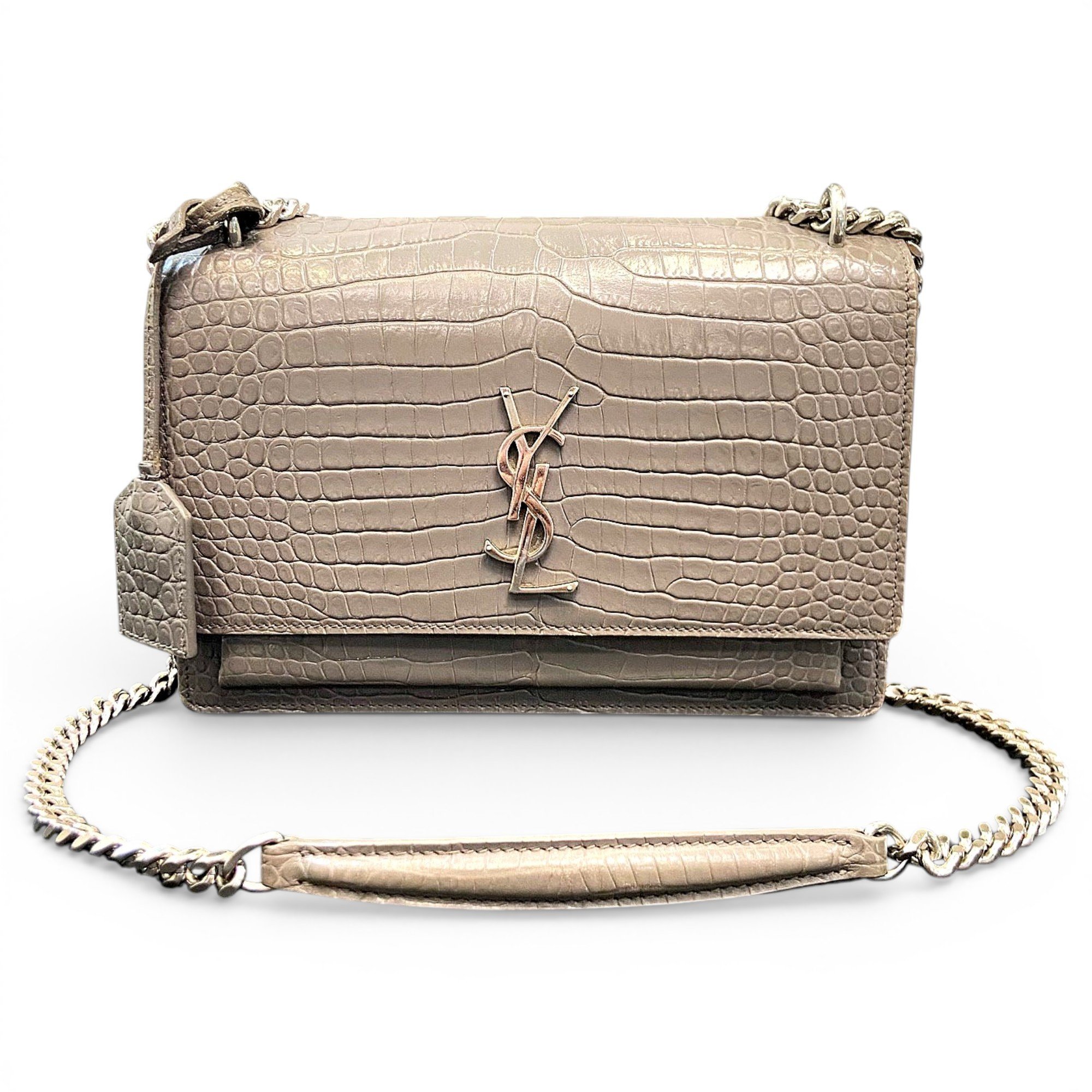 Sunset leather handbag
