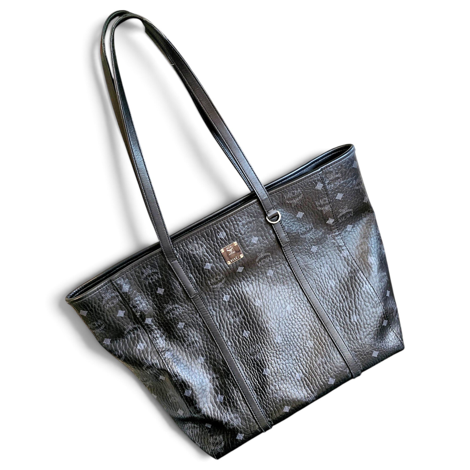 Leather tote