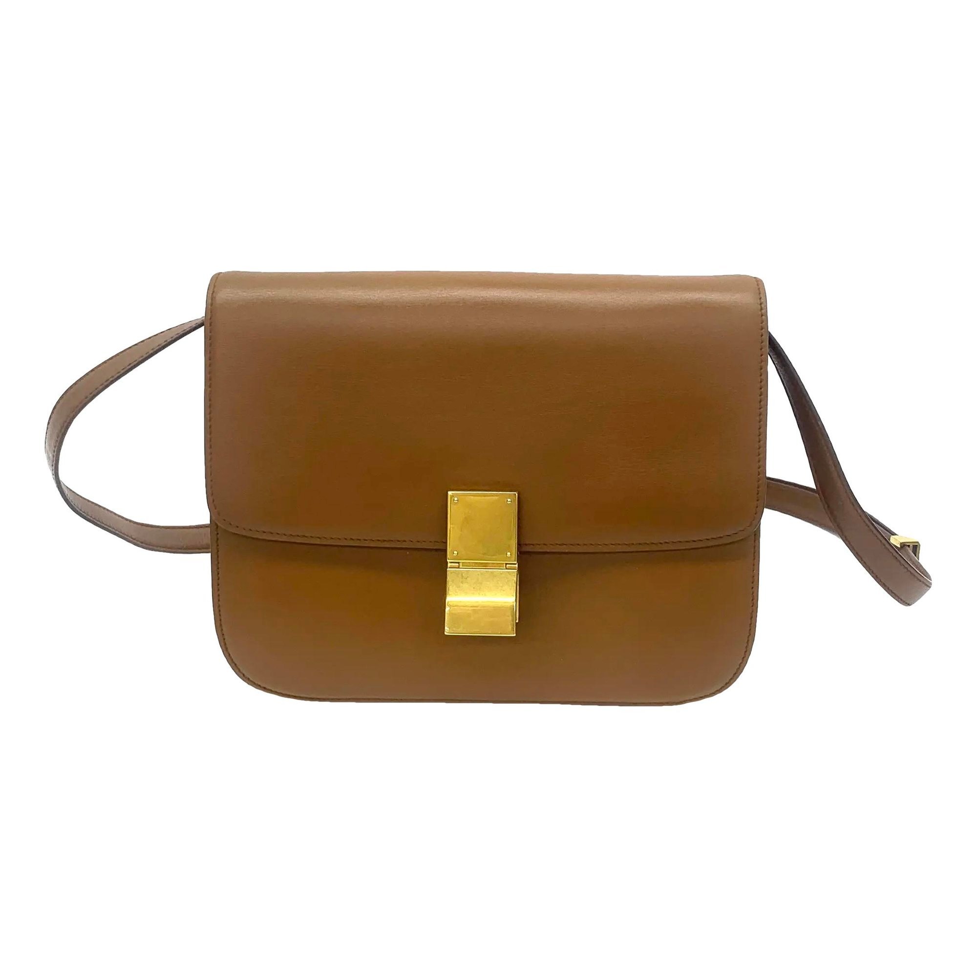 Classic leather handbag