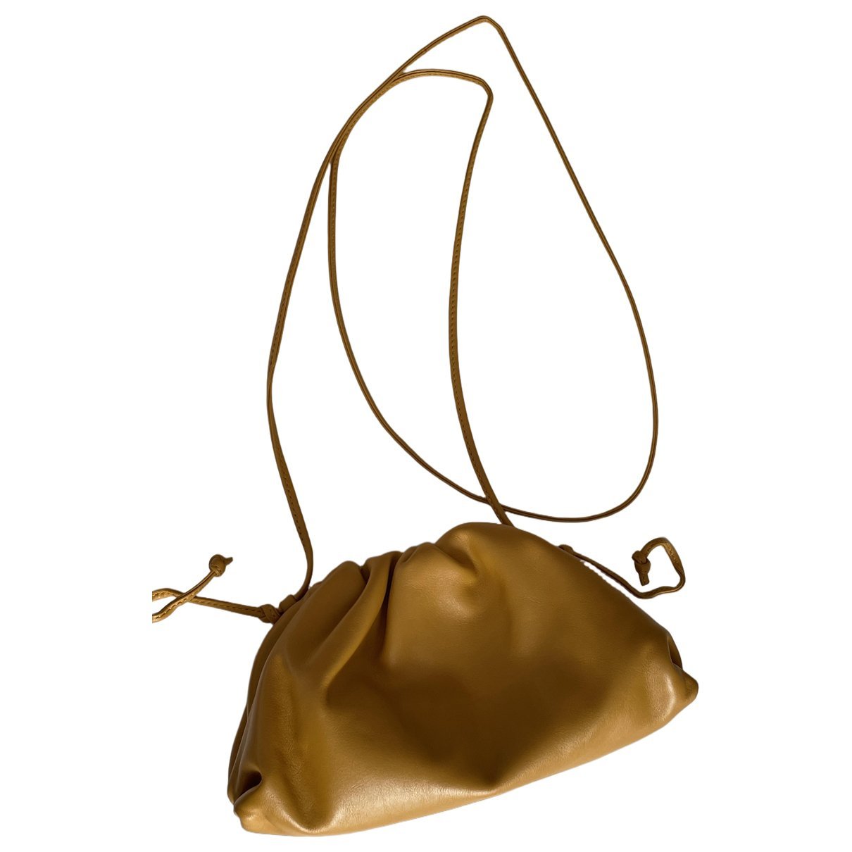Pouch leather crossbody bag