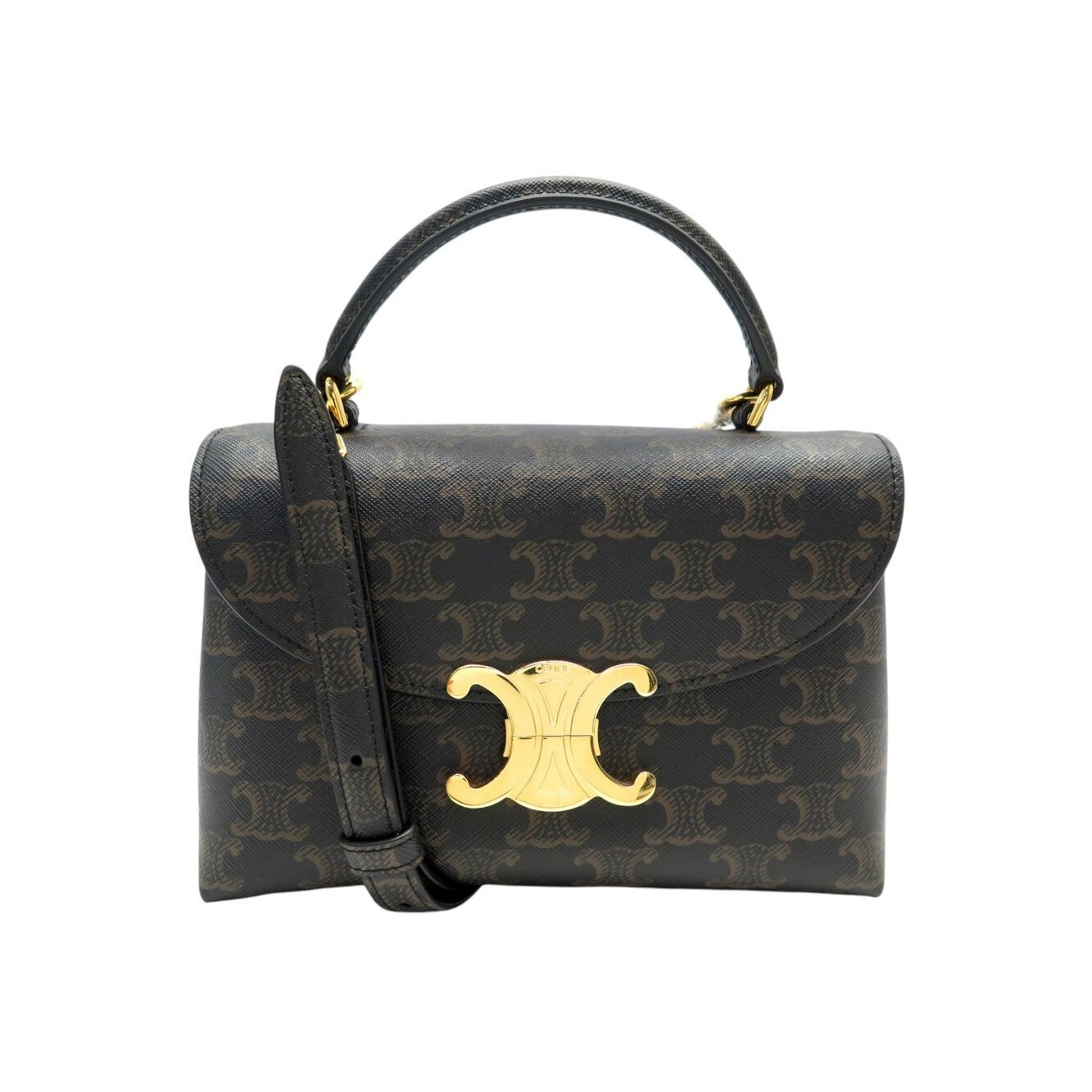 Triomphe cloth crossbody bag