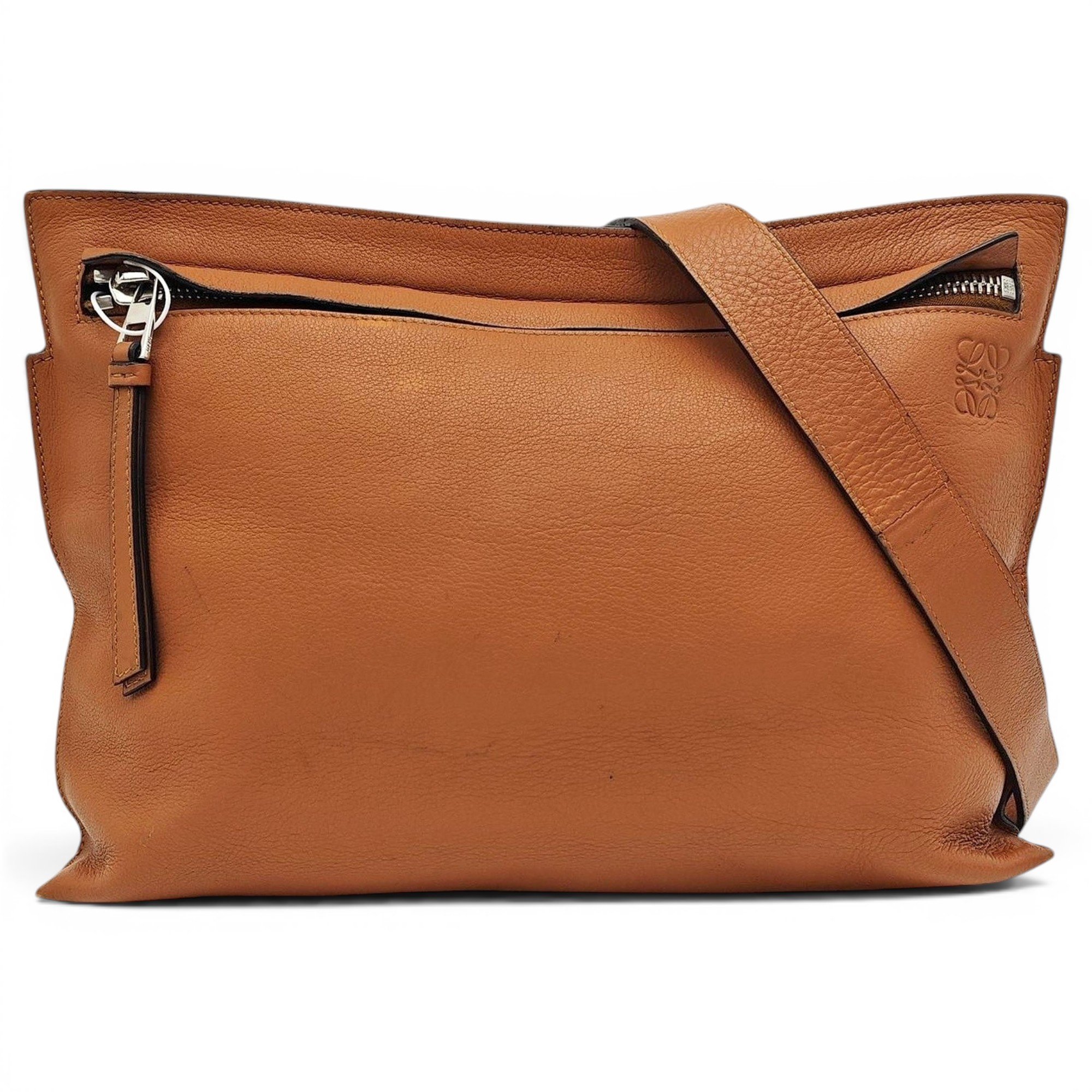 Leather handbag