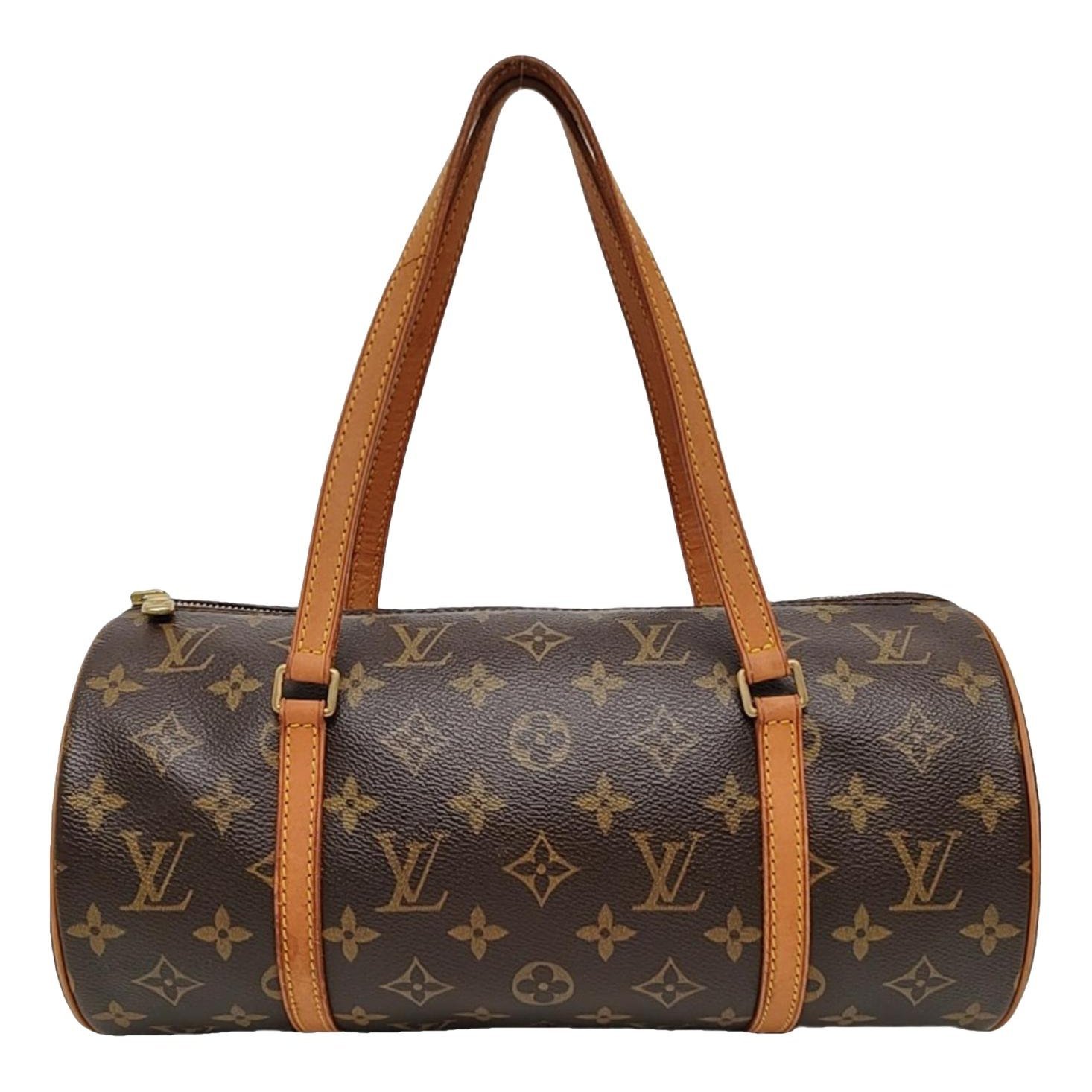 Papillon leather handbag