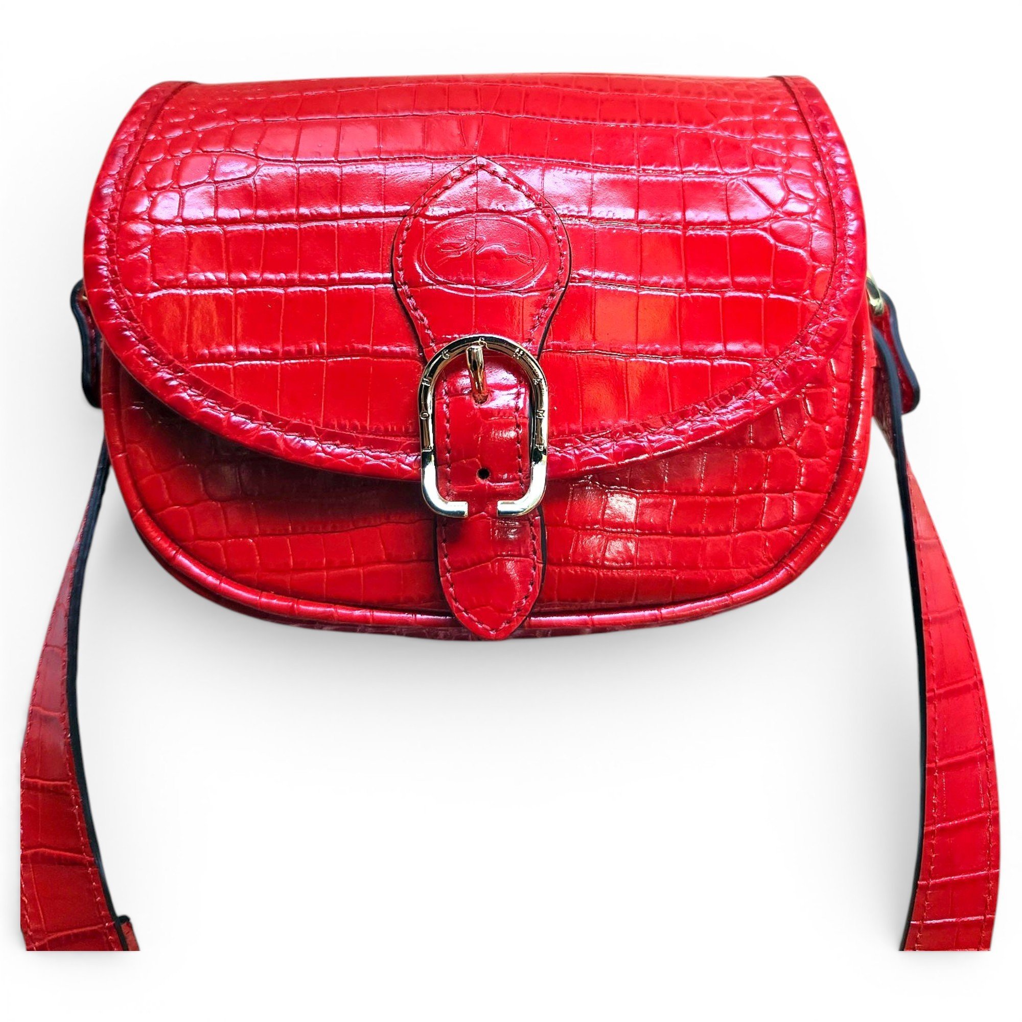 Roseau leather crossbody bag