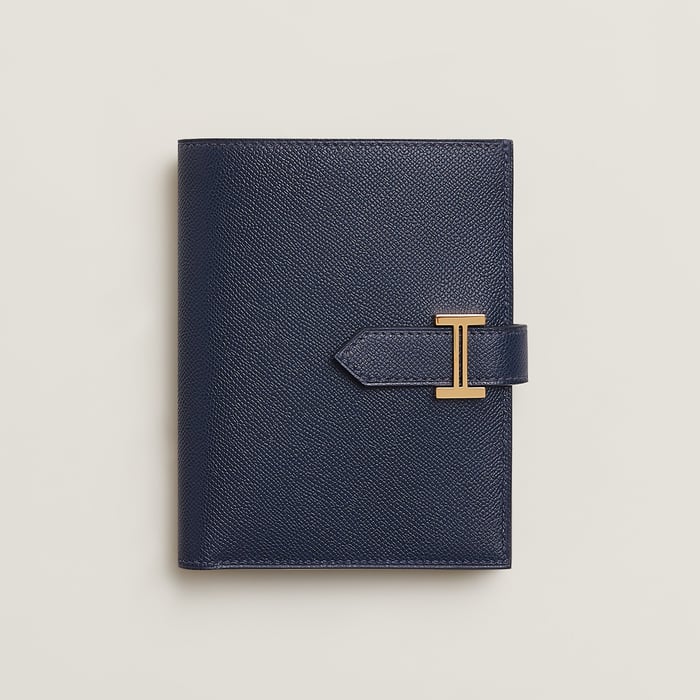 Bleu Nuit Bearn Compact Wallet