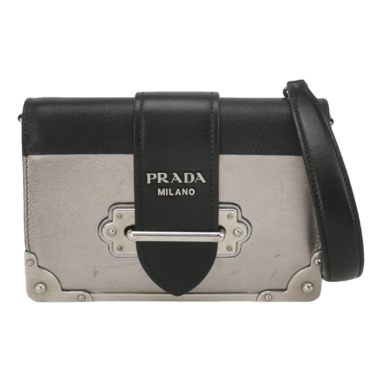 Cahier leather crossbody bag