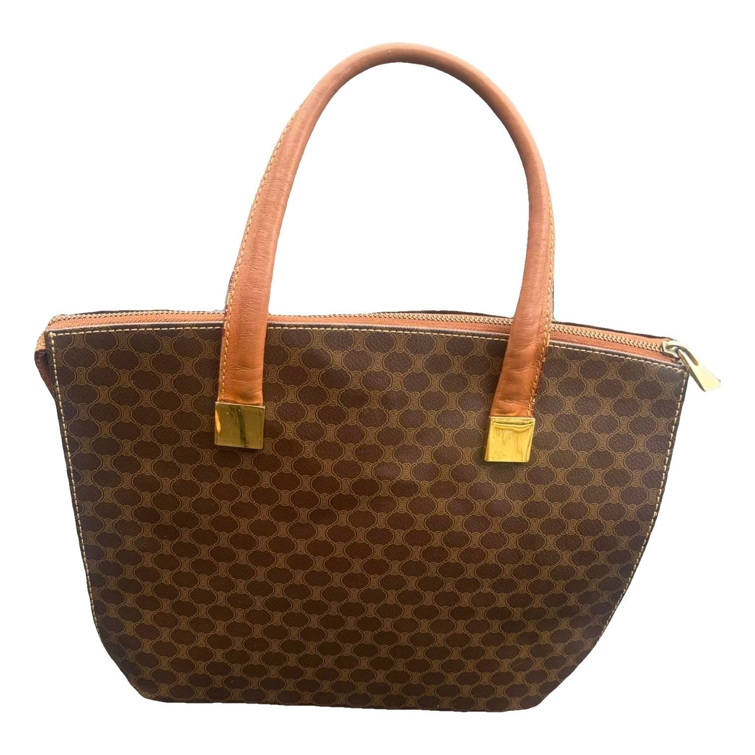 Patent leather handbag
