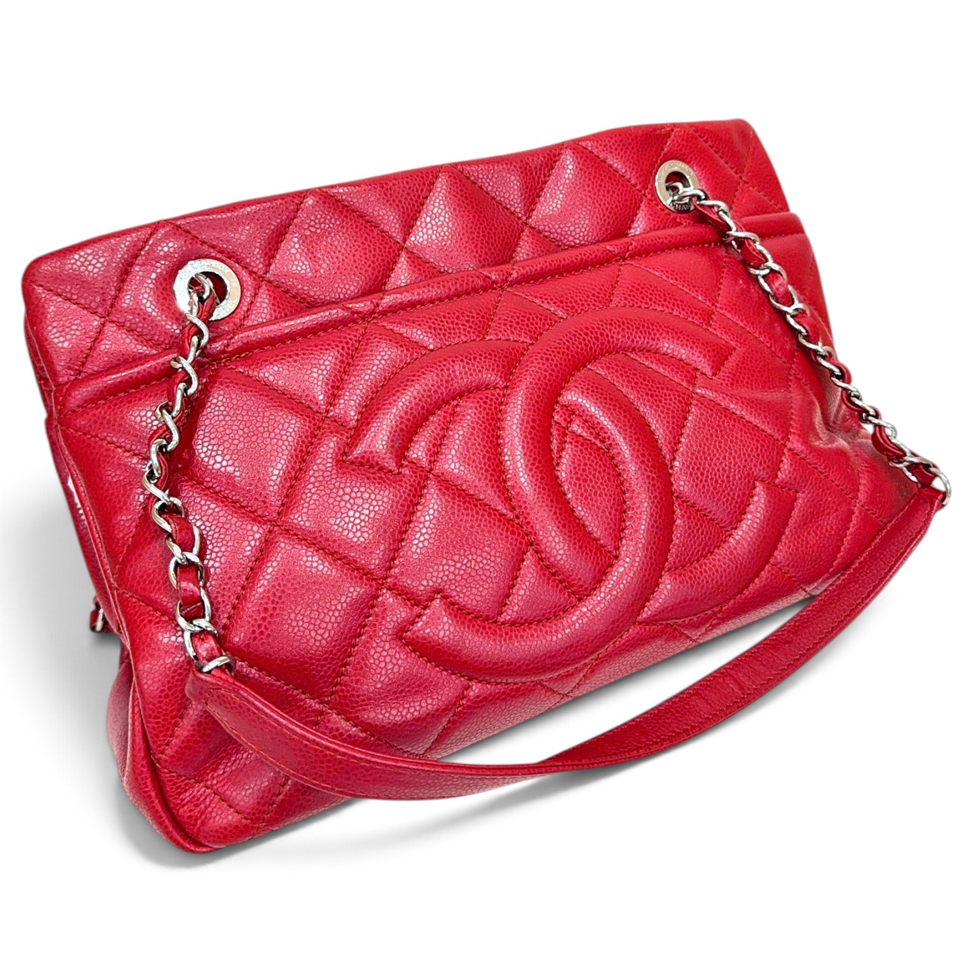 Grand shopping leather tote