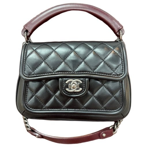 Leather crossbody bag