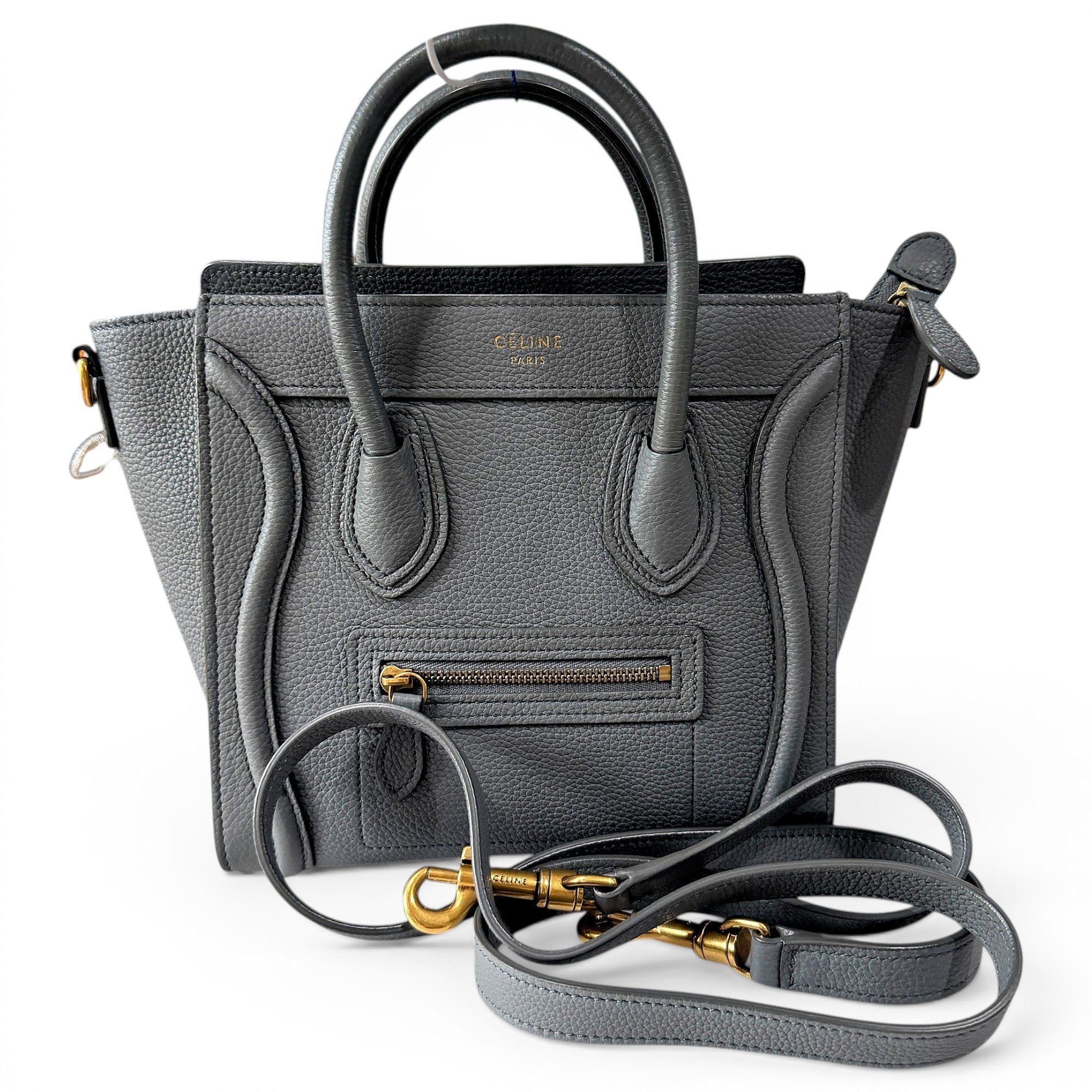 Nano Luggage leather handbag