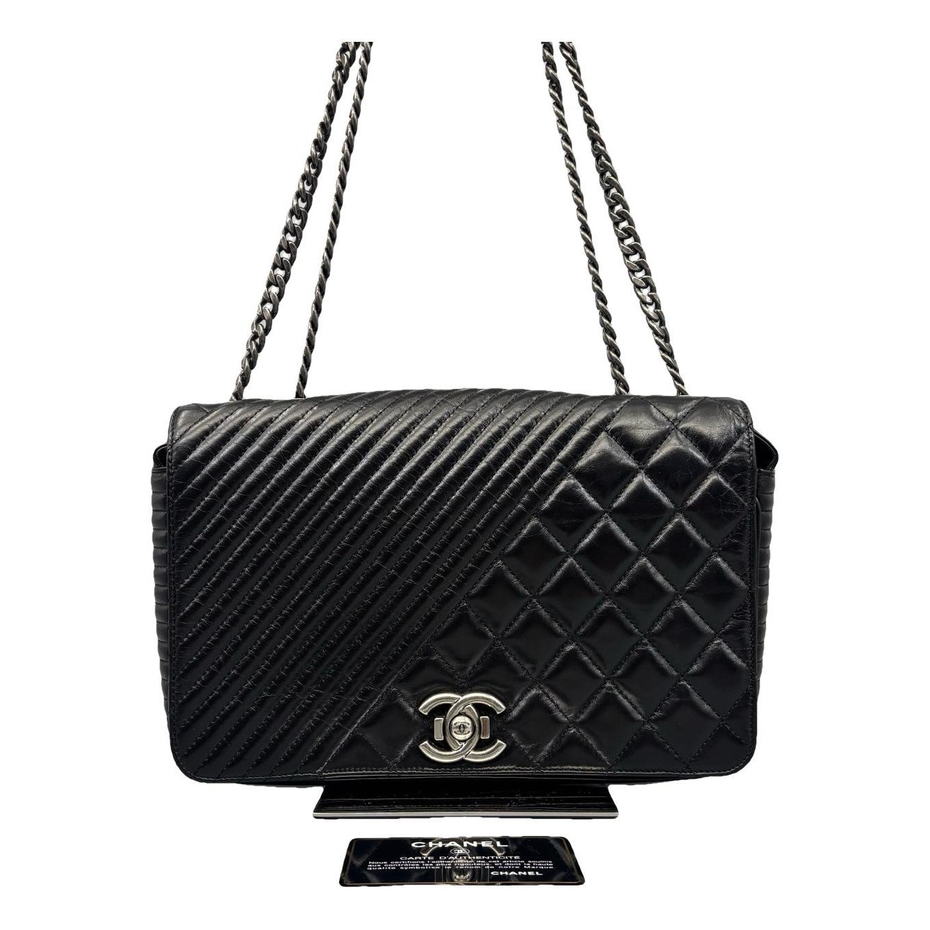 Coco boy leather crossbody bag