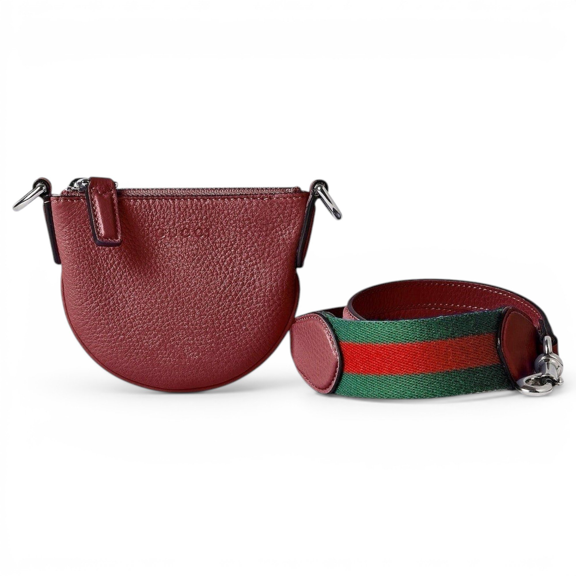Leather crossbody bag