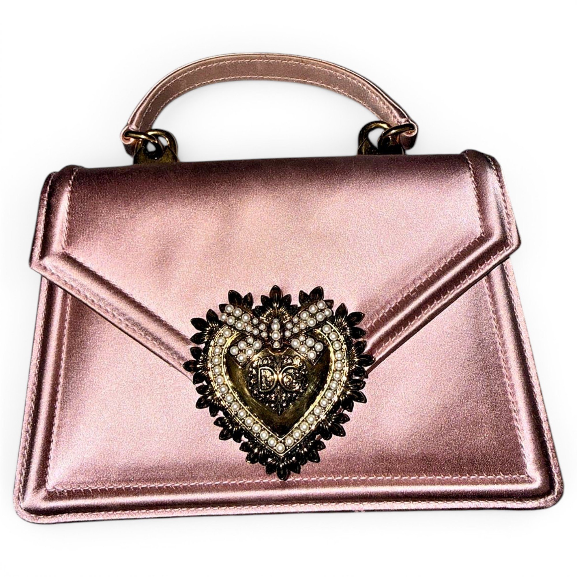 Devotion silk handbag