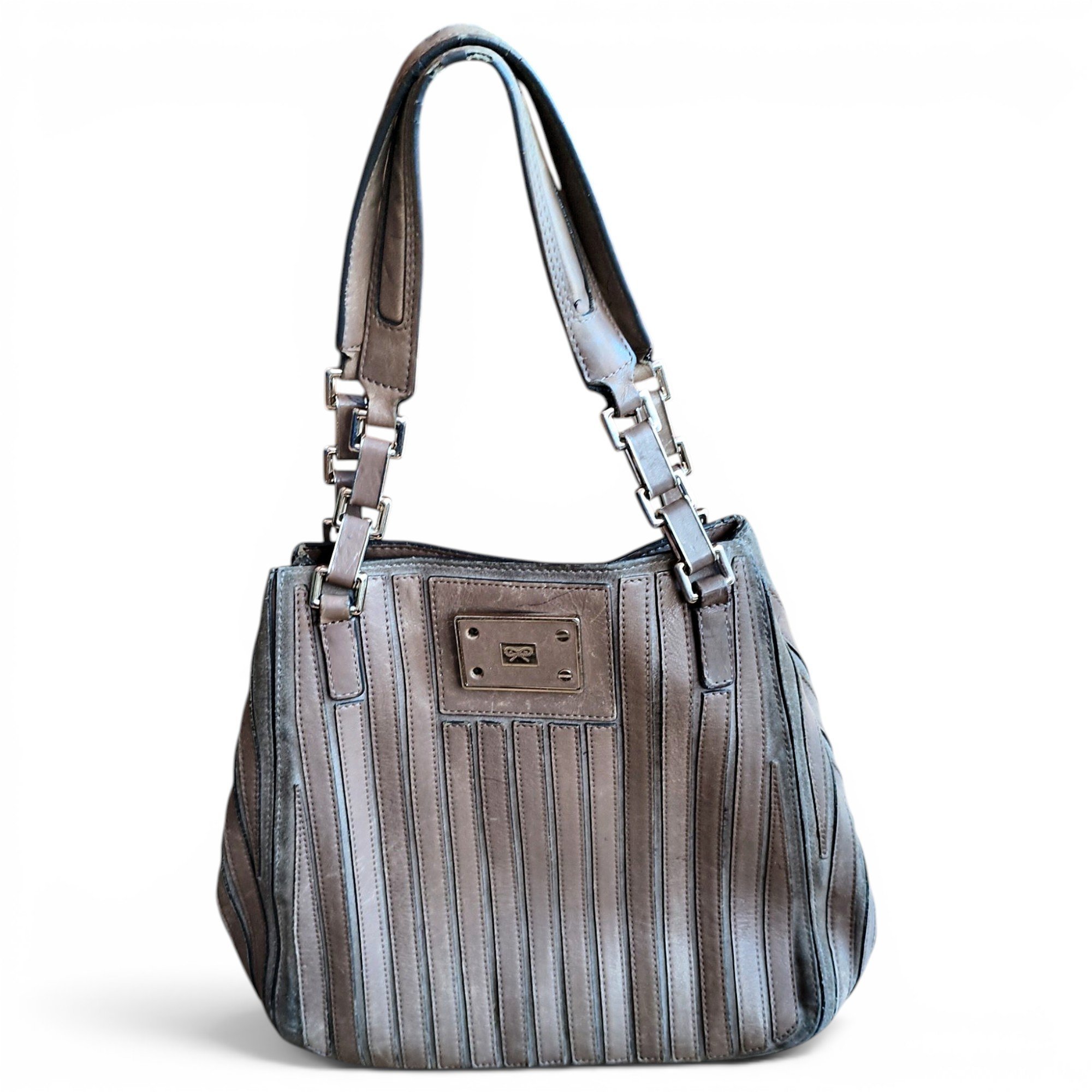 Leather handbag