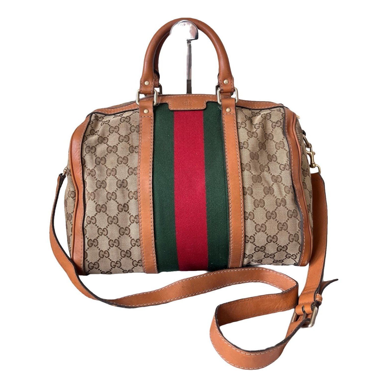 Ophidia Boston cloth handbag