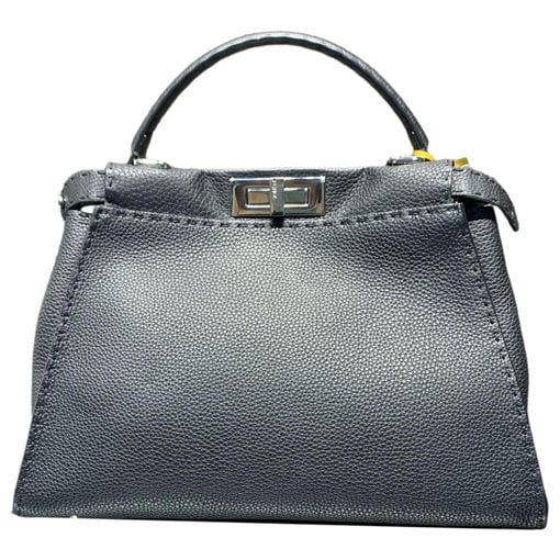 Peekaboo leather handbag