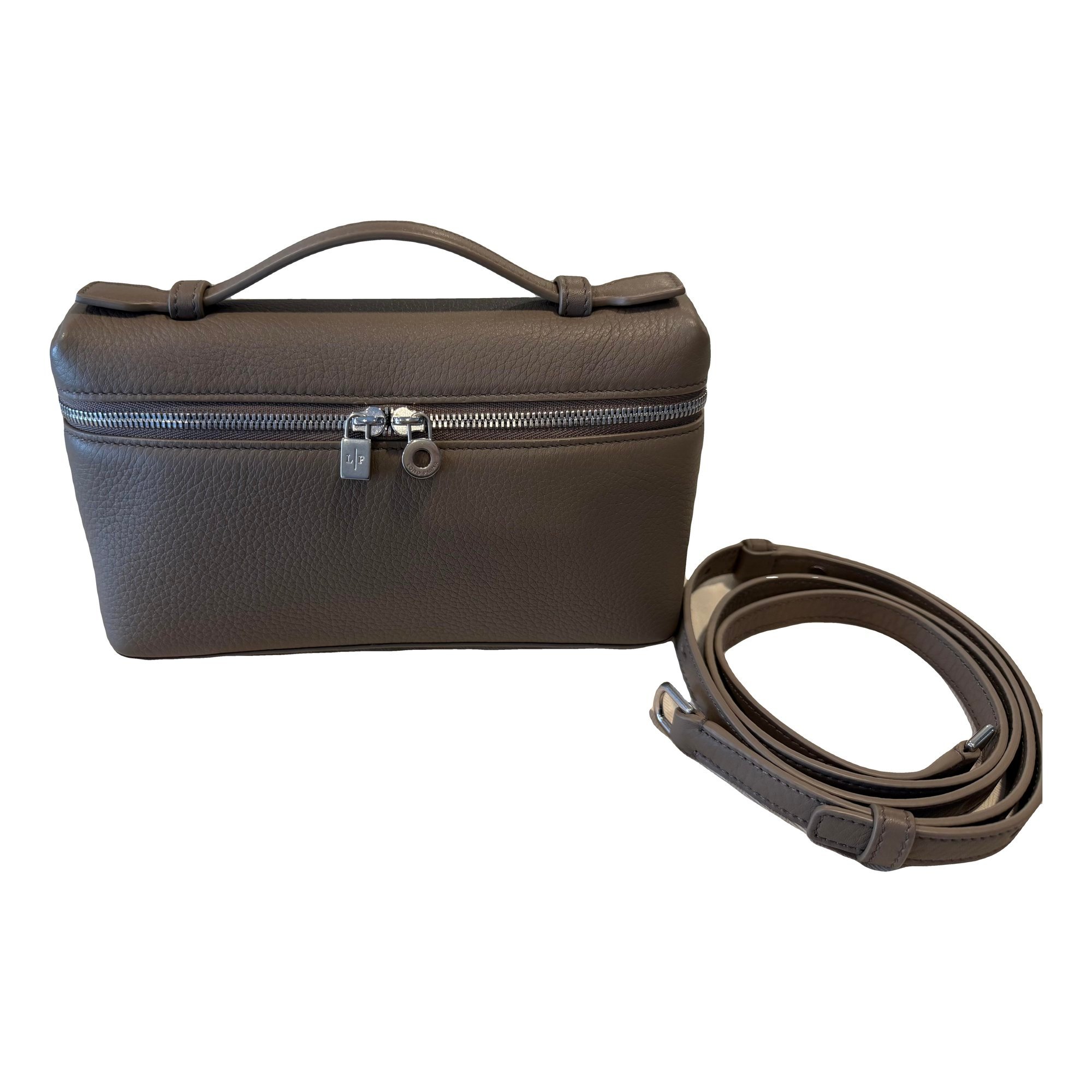Extra Pocket leather handbag
