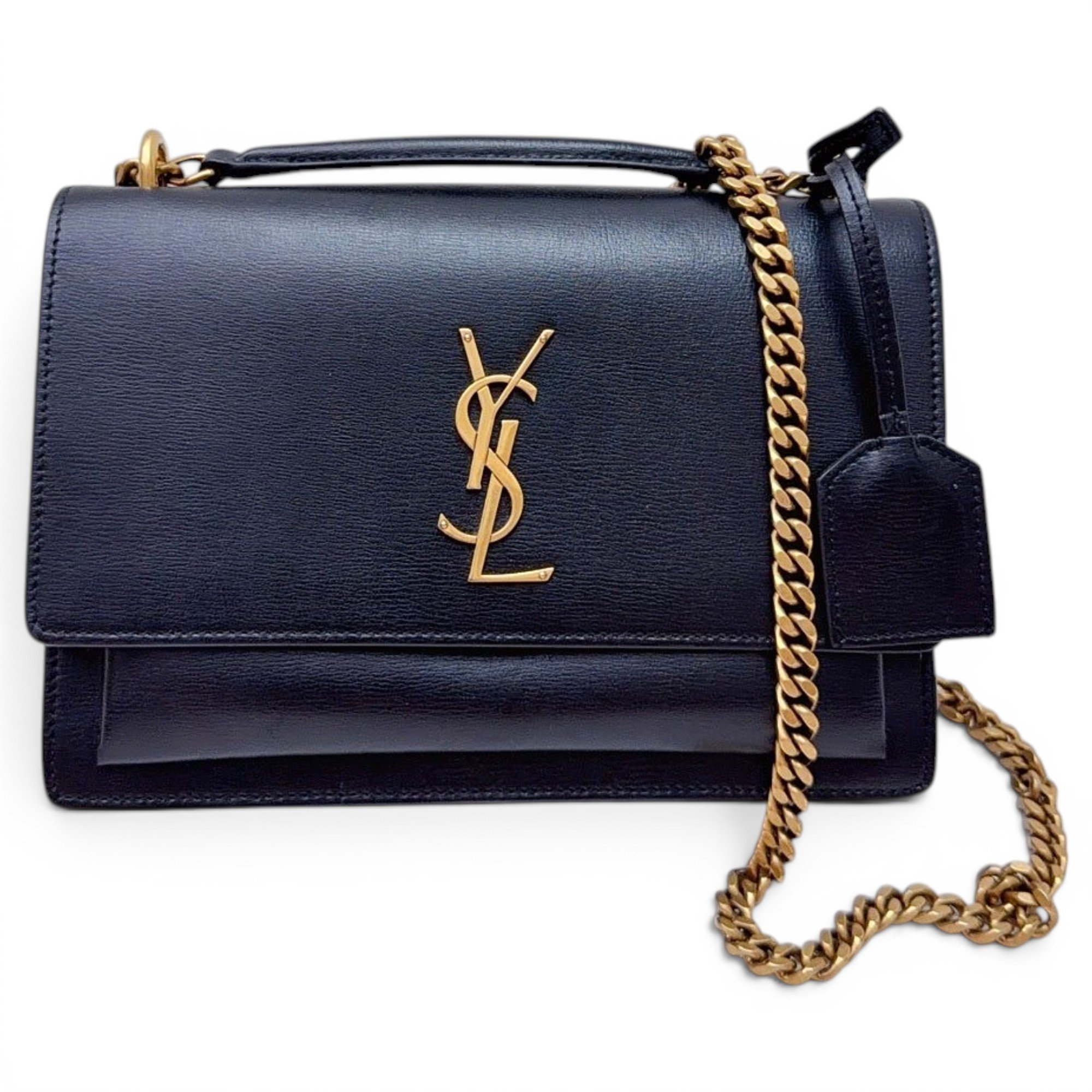 Sunset leather handbag