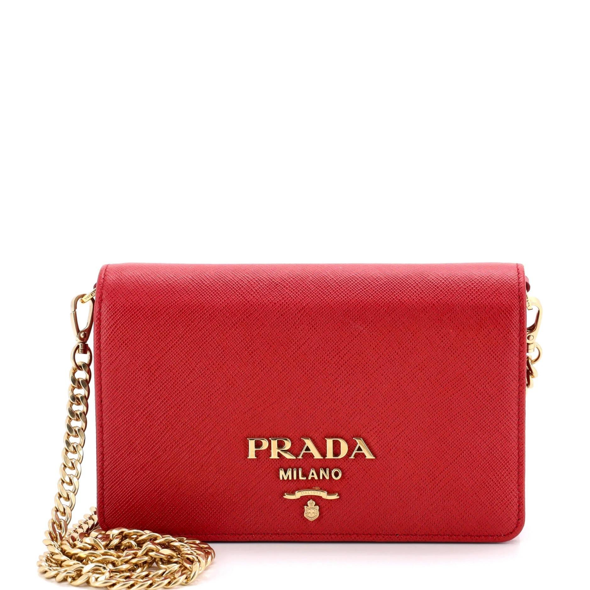 Leather crossbody bag