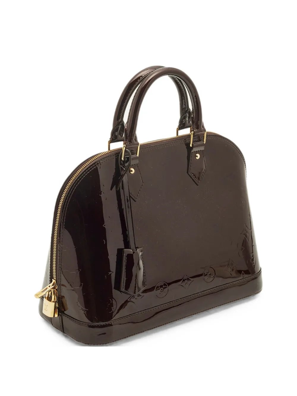 Louis Vuitton PM Alma Monogram Vernis tote bag