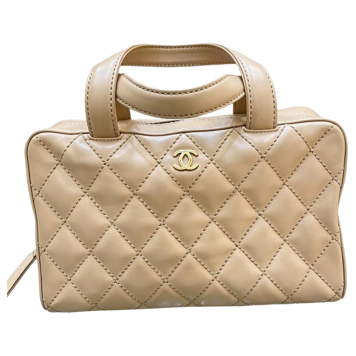 Leather handbag