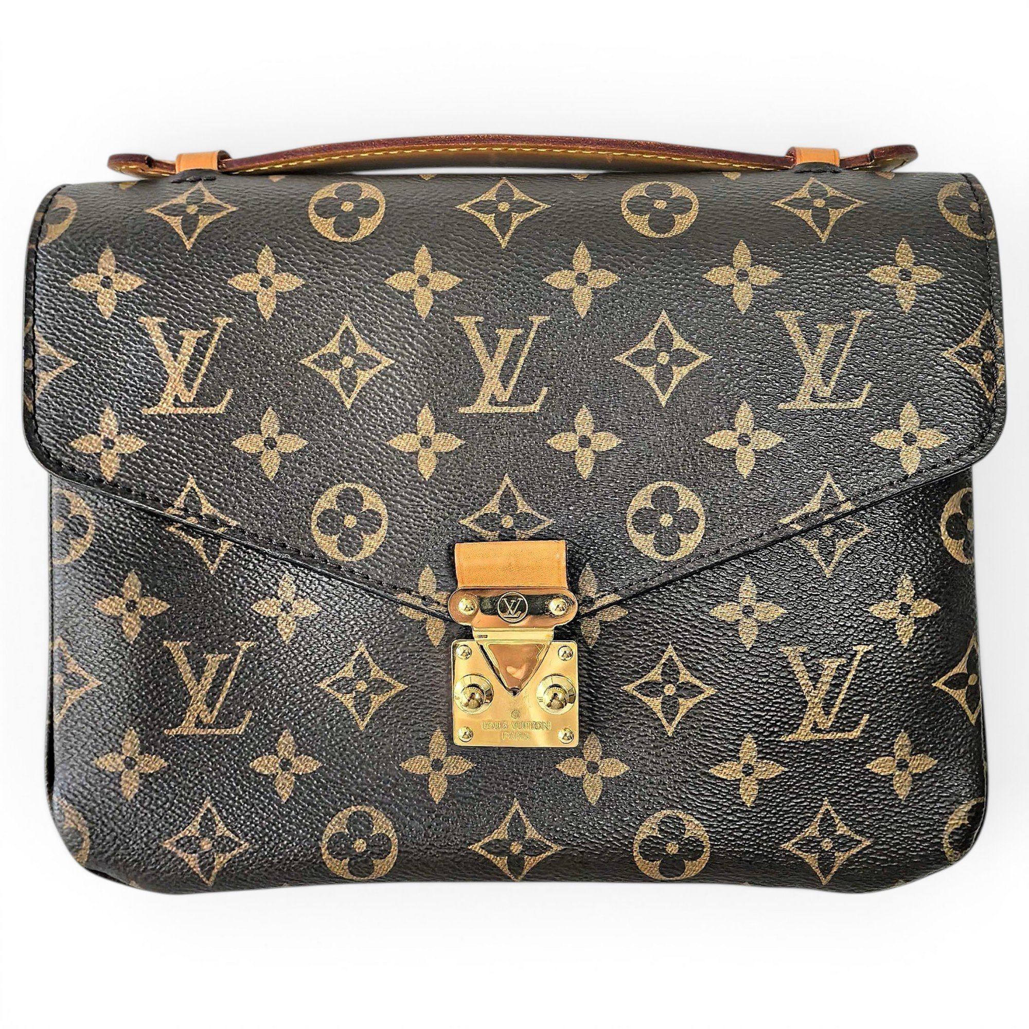 Metis leather handbag