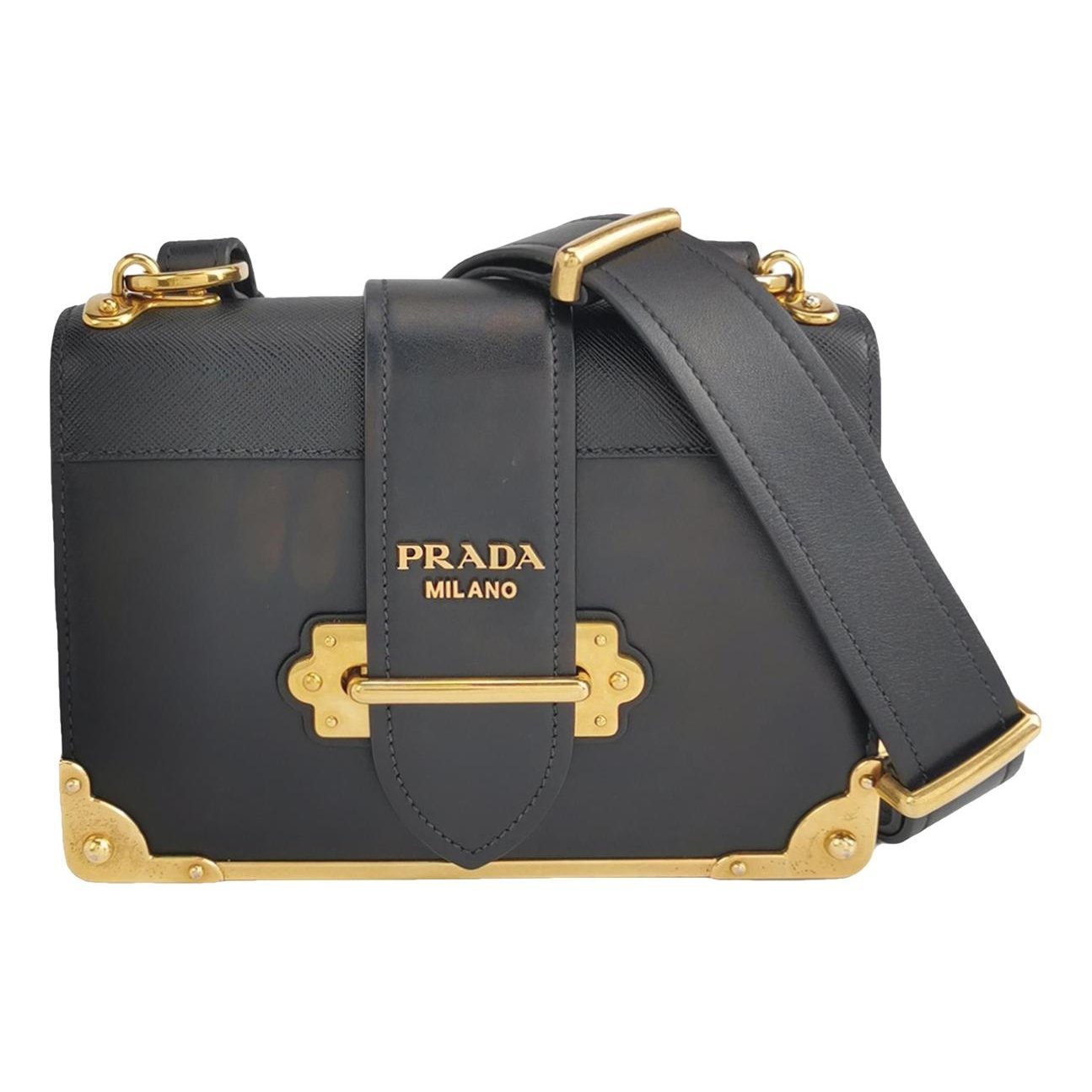 Cahier leather crossbody bag