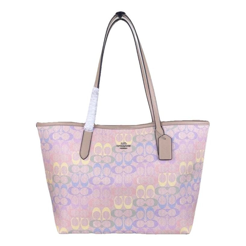 CITY ZIP TOTE leather tote