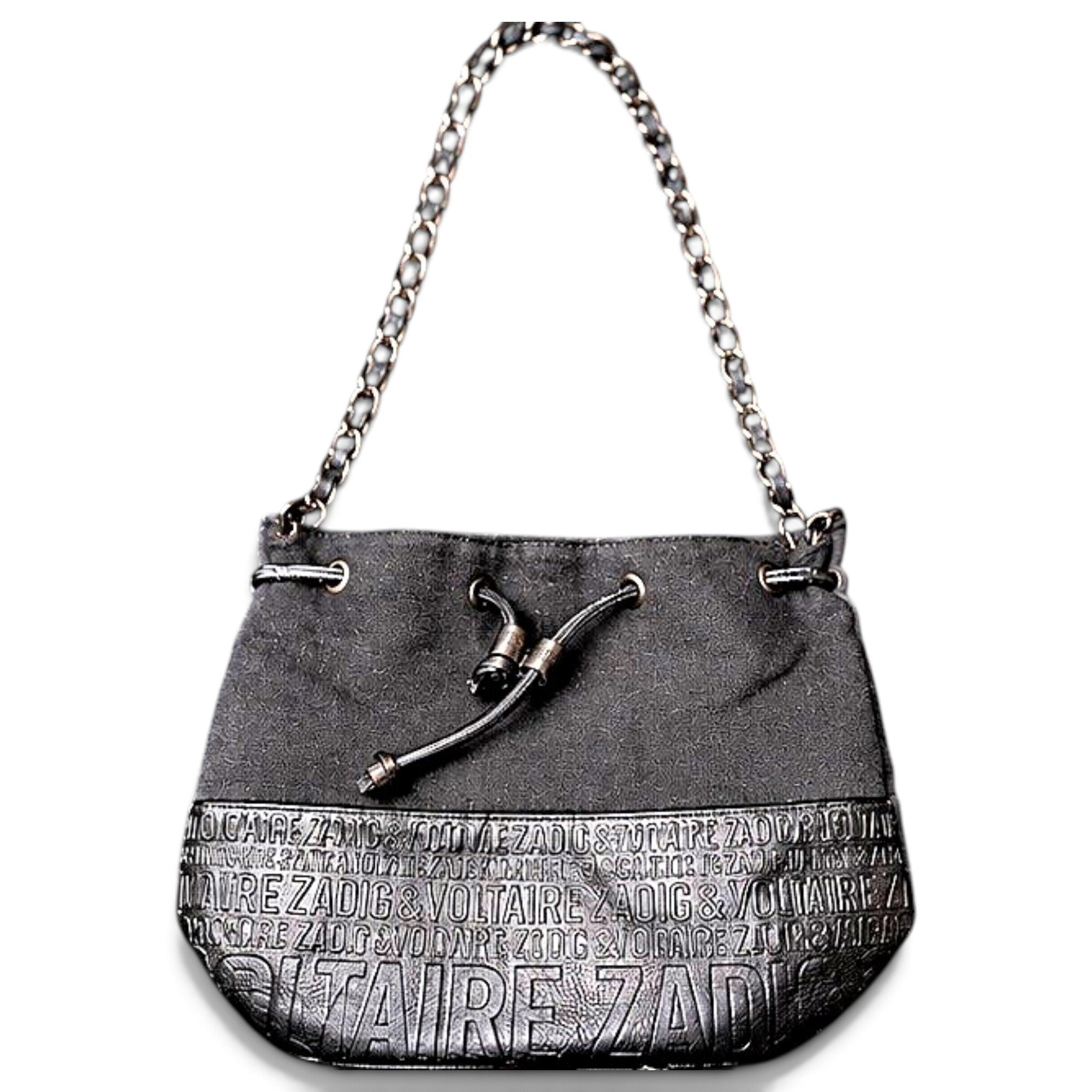 Leather crossbody bag