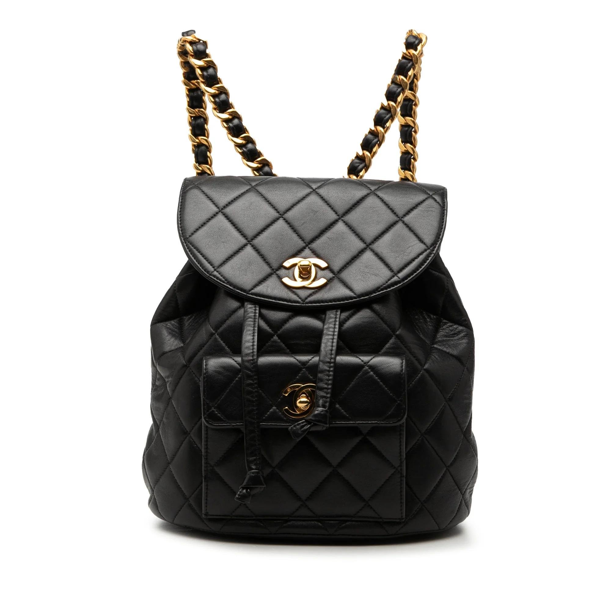 Duma leather backpack
