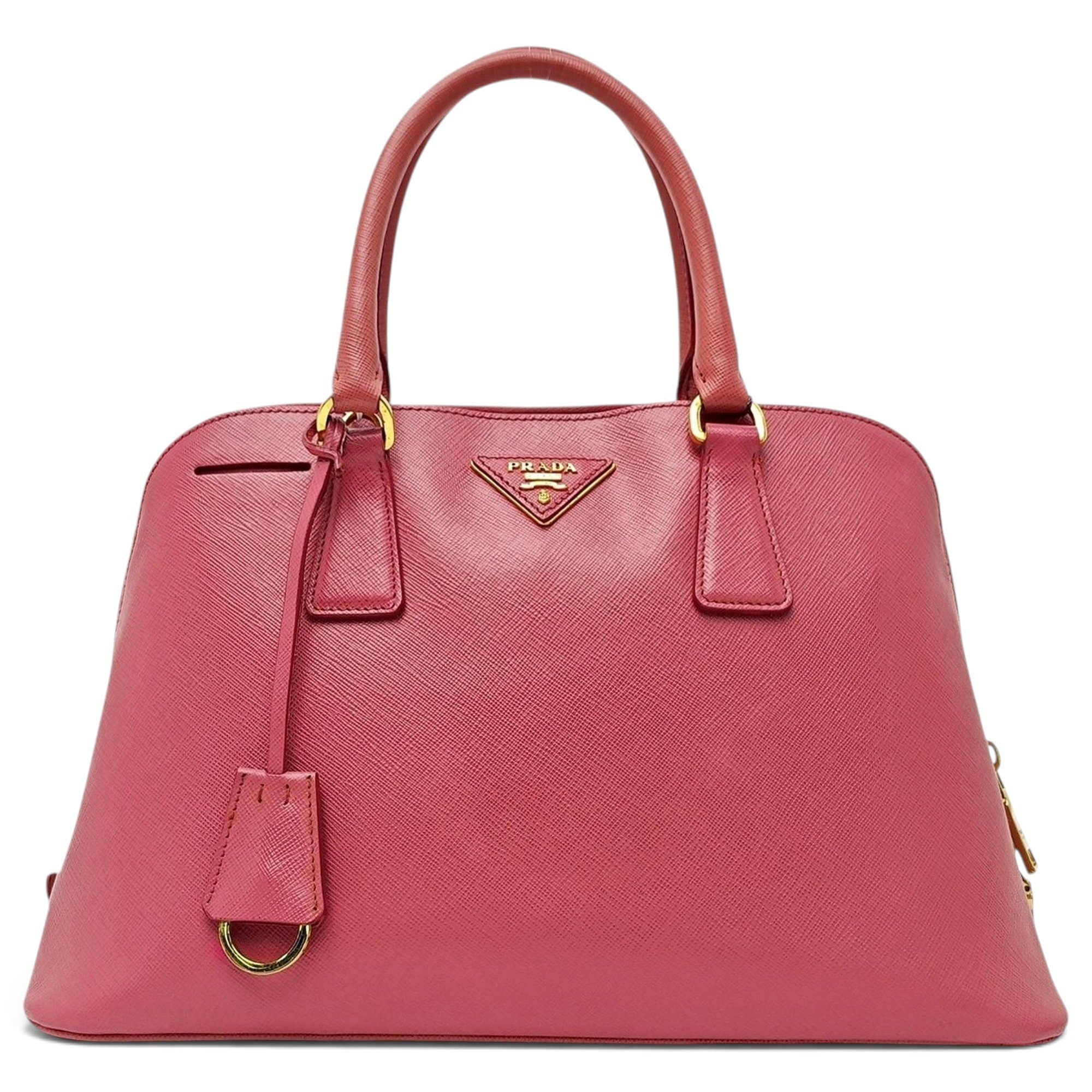Promenade leather handbag