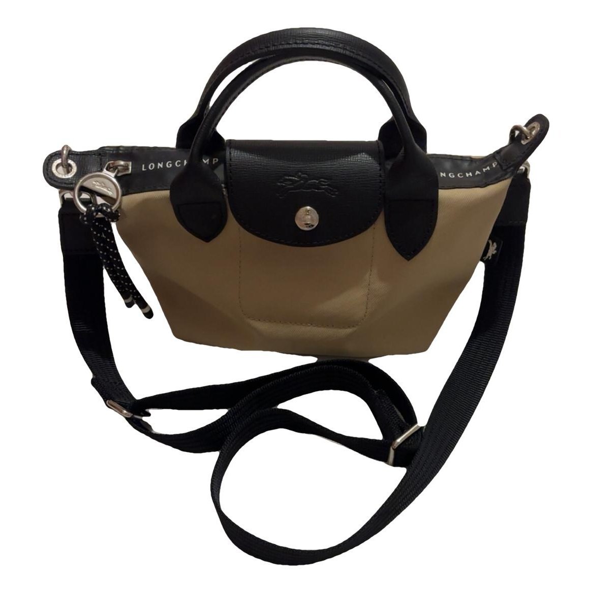 Pliage leather crossbody bag
