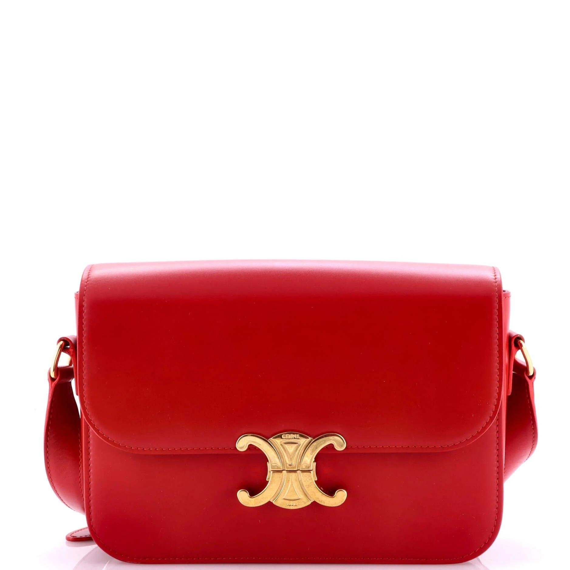 Celine Leather crossbody bag