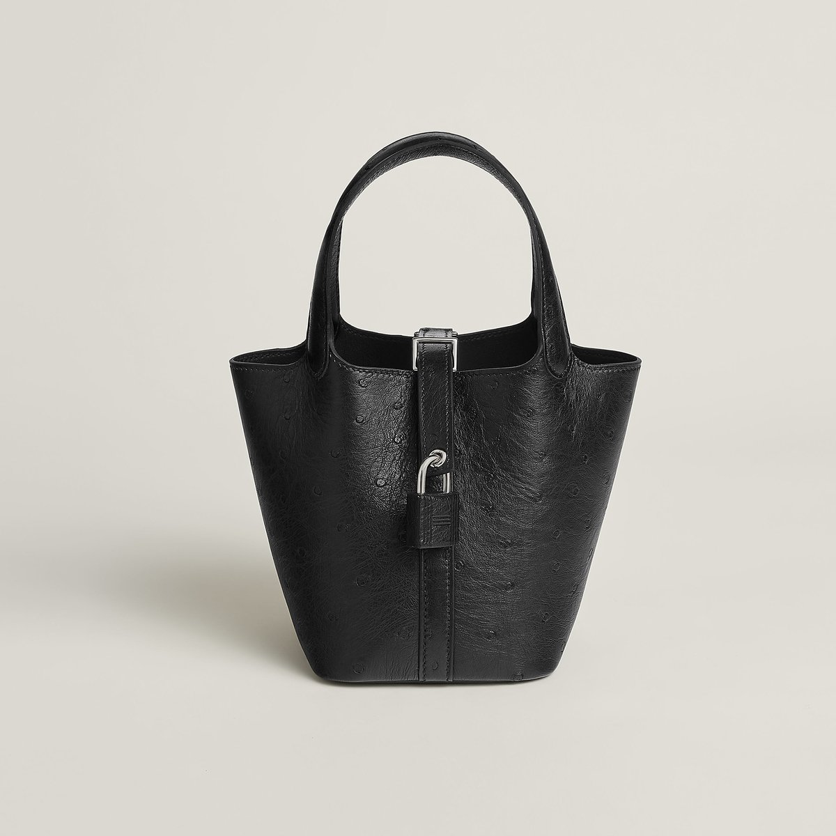 Noir Picotin Lock Micro Bag
